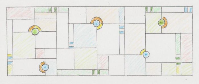 Ontwerp voor glas in lood door AvD-Glas