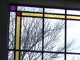 Glas-in-lood in bovenlichten, Amersfoort 2006